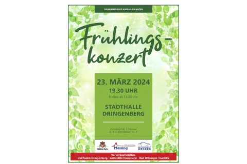 Am heutigen Samstag den 23.03. ist es wieder soweit, Frühlingskonzert in Dringenberg ! 🎶🎺