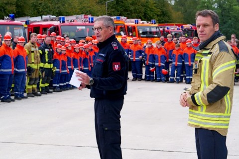 Feuerwehrjugend probt den Ernstfall