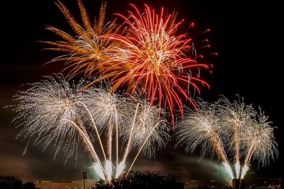 Das Höhenfeuerwerk zum Libori-Abschluss war ein voller Erfolg für alle Beteiligten © Stadt Paderborn/Dirk Rellecke