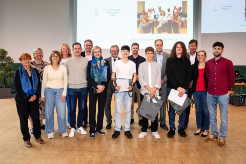 Gesamtschüler mit dem „Förderpreis der Wirtschaft“ ausgezeichnet