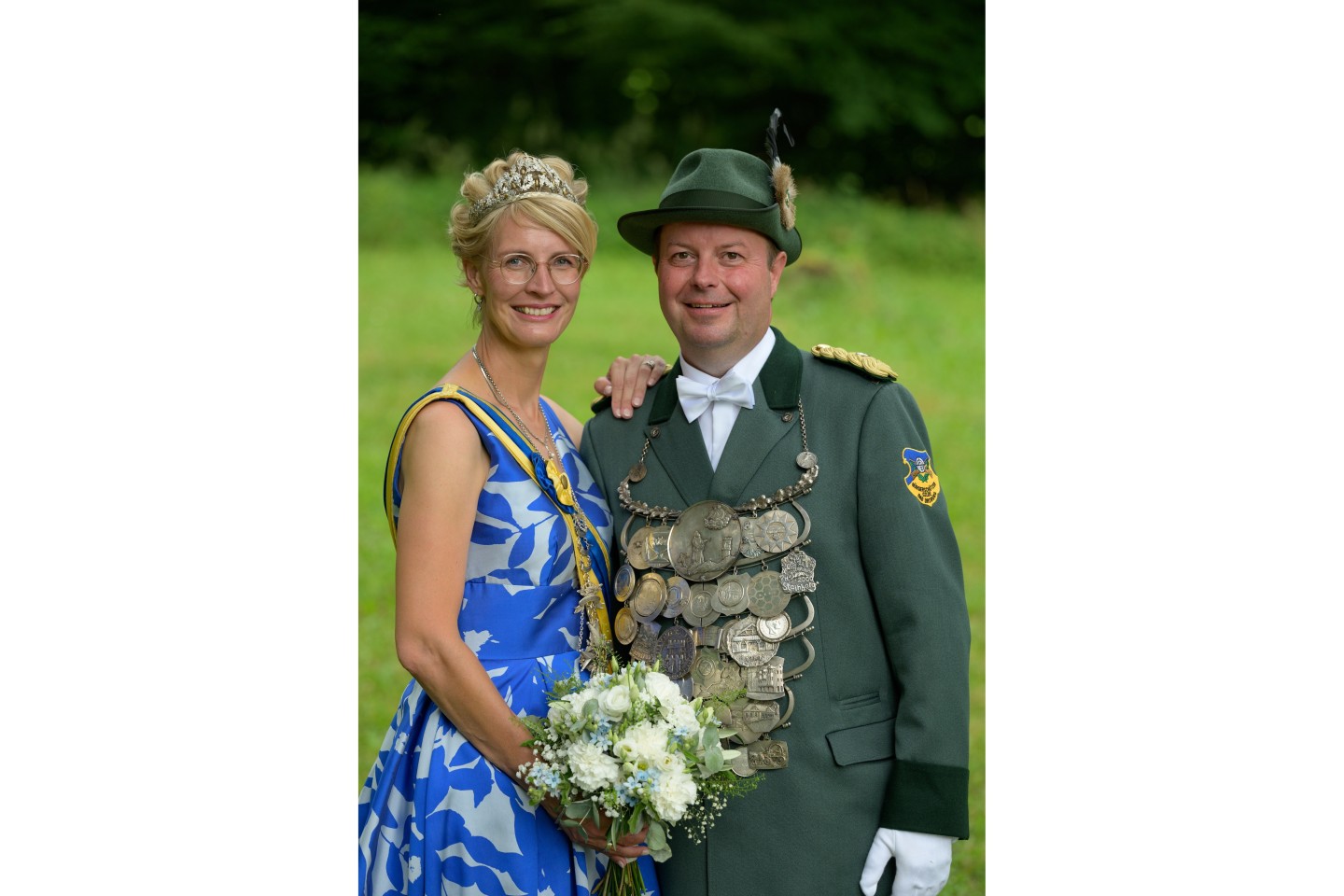 Grußwort der scheidenen Majestäten König Jörg Schrader und der Königin Daniela Schrader 