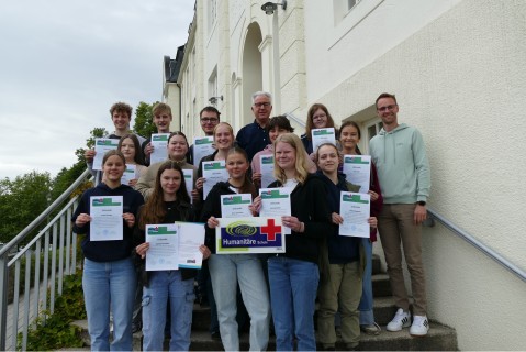 Gymnasium St. Xaver erneut als ‚Humanitäre Schule‘ zertifiziert