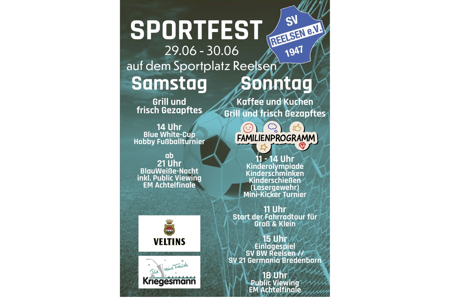 Reelser Sportfest für die ganze Familie