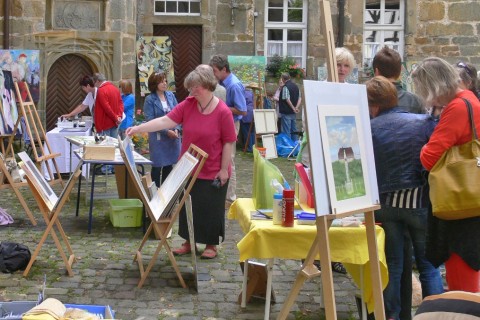 24. Künstlertreffen „Malen rund um die Burg“